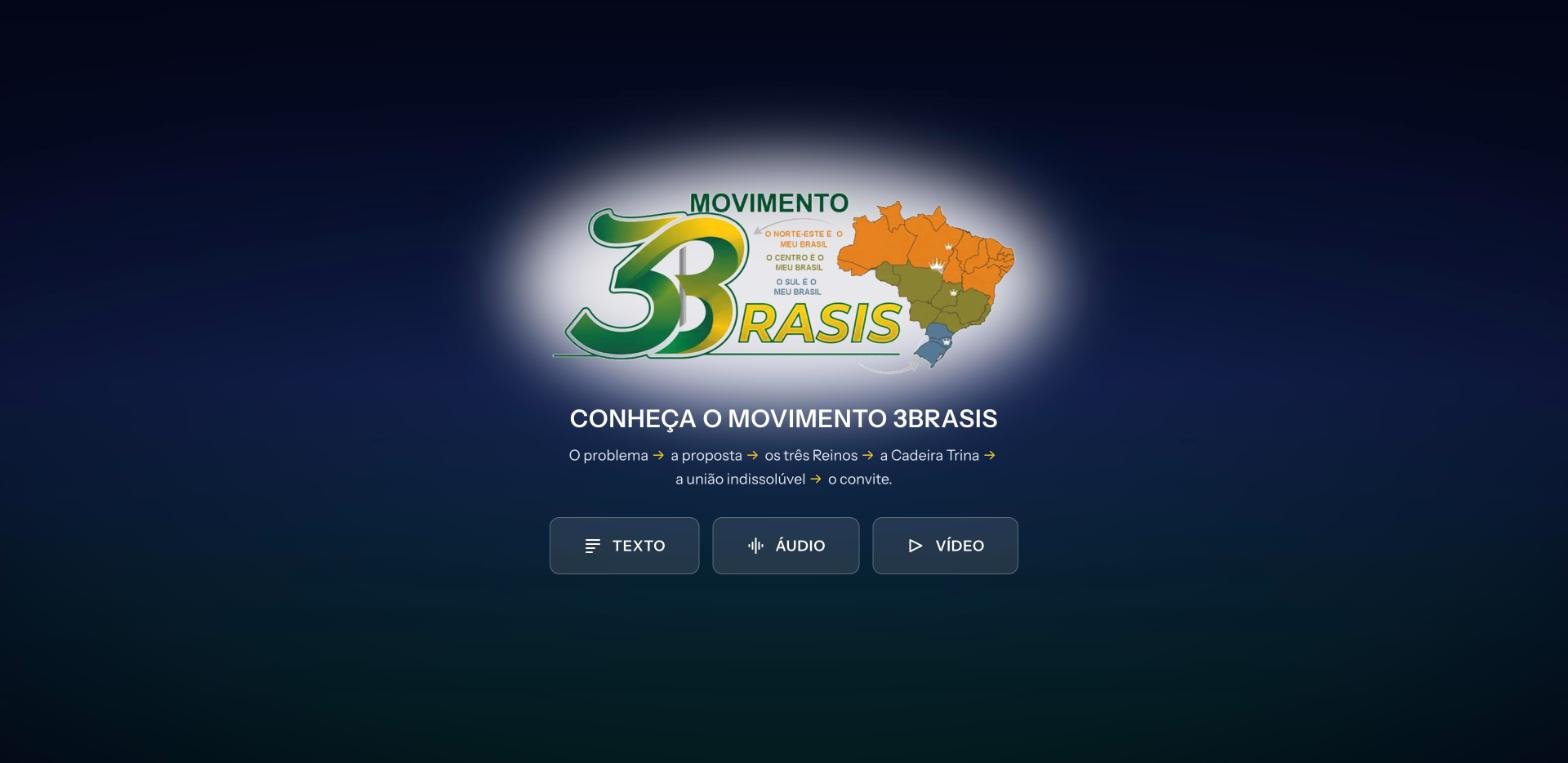 Movimento 3Brasis - imagem 1