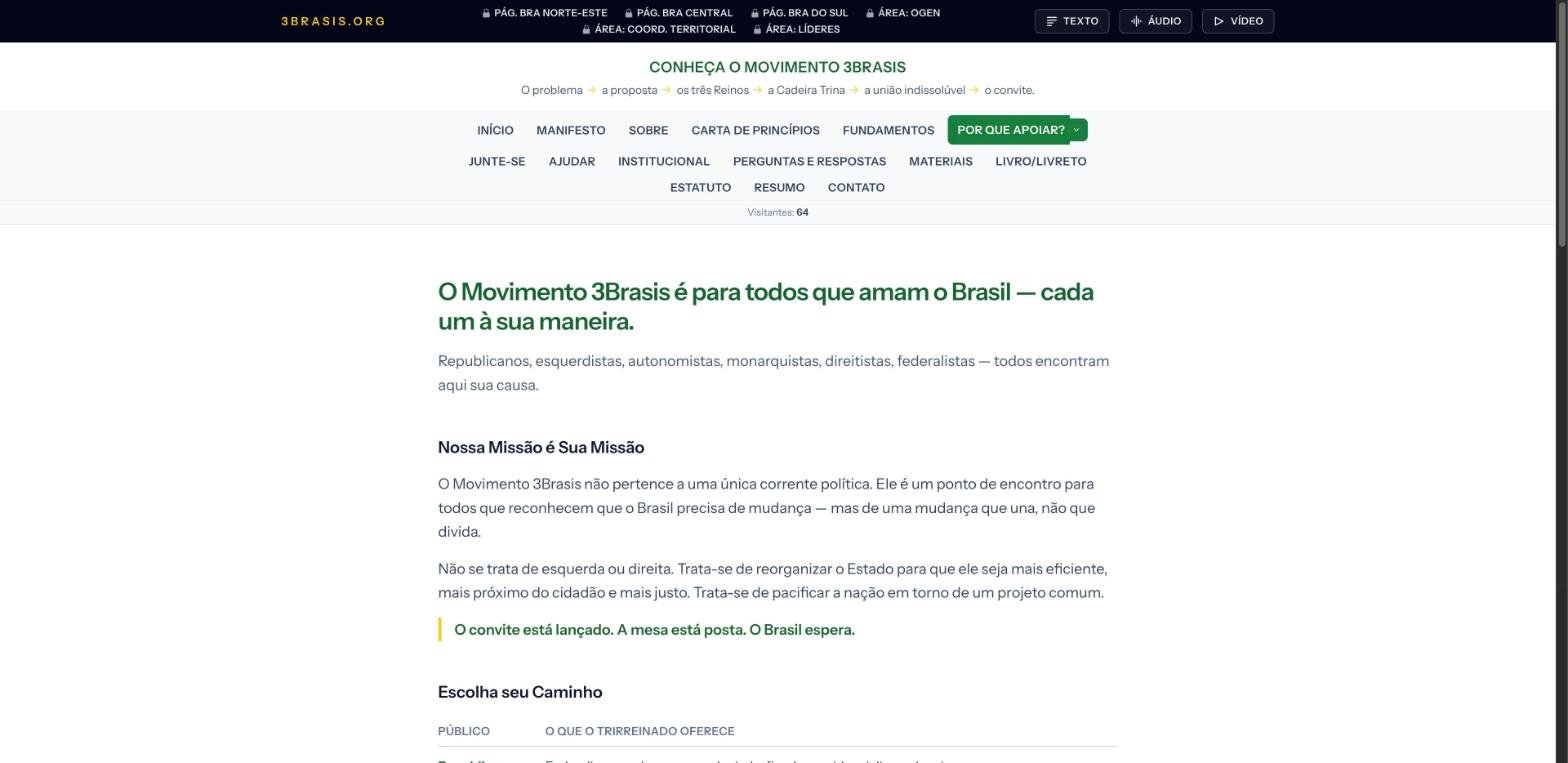 Movimento 3Brasis - imagem 3